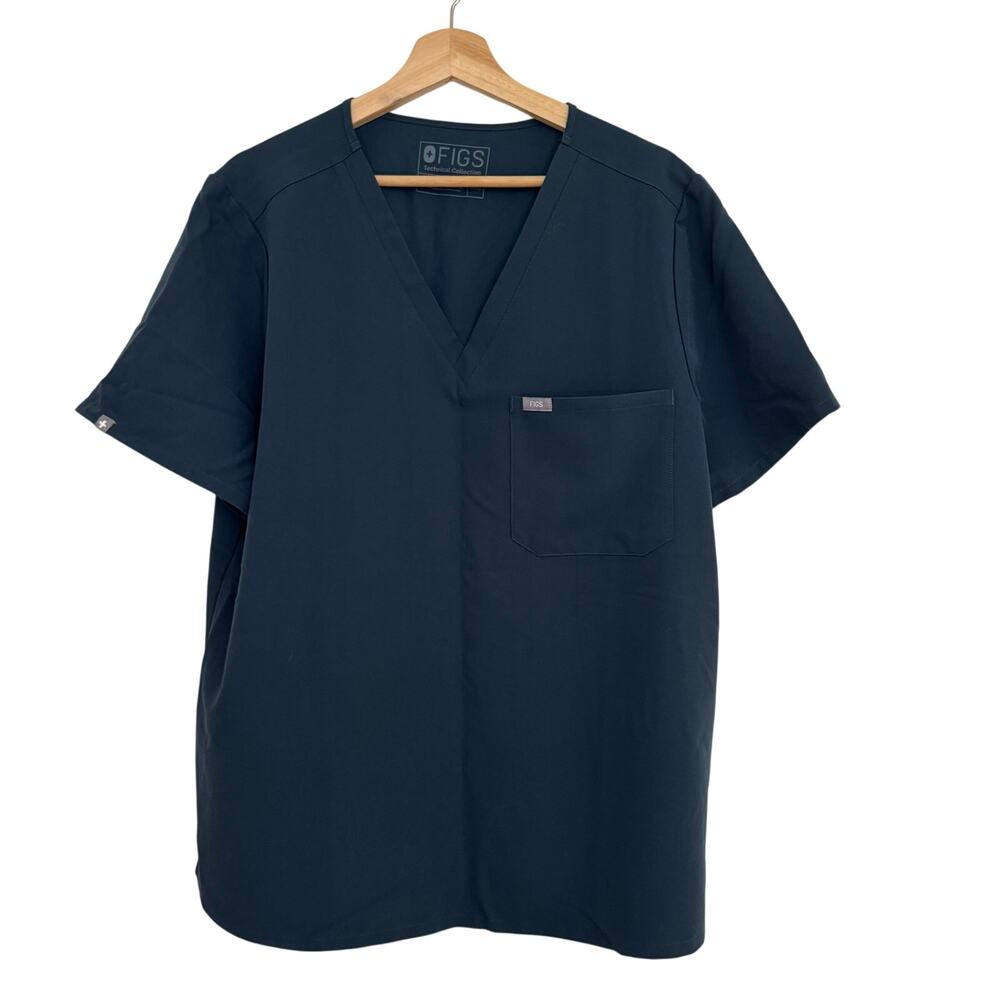 FIGS Catarina One-Pocket Scrub Top XXL Dark Harbor